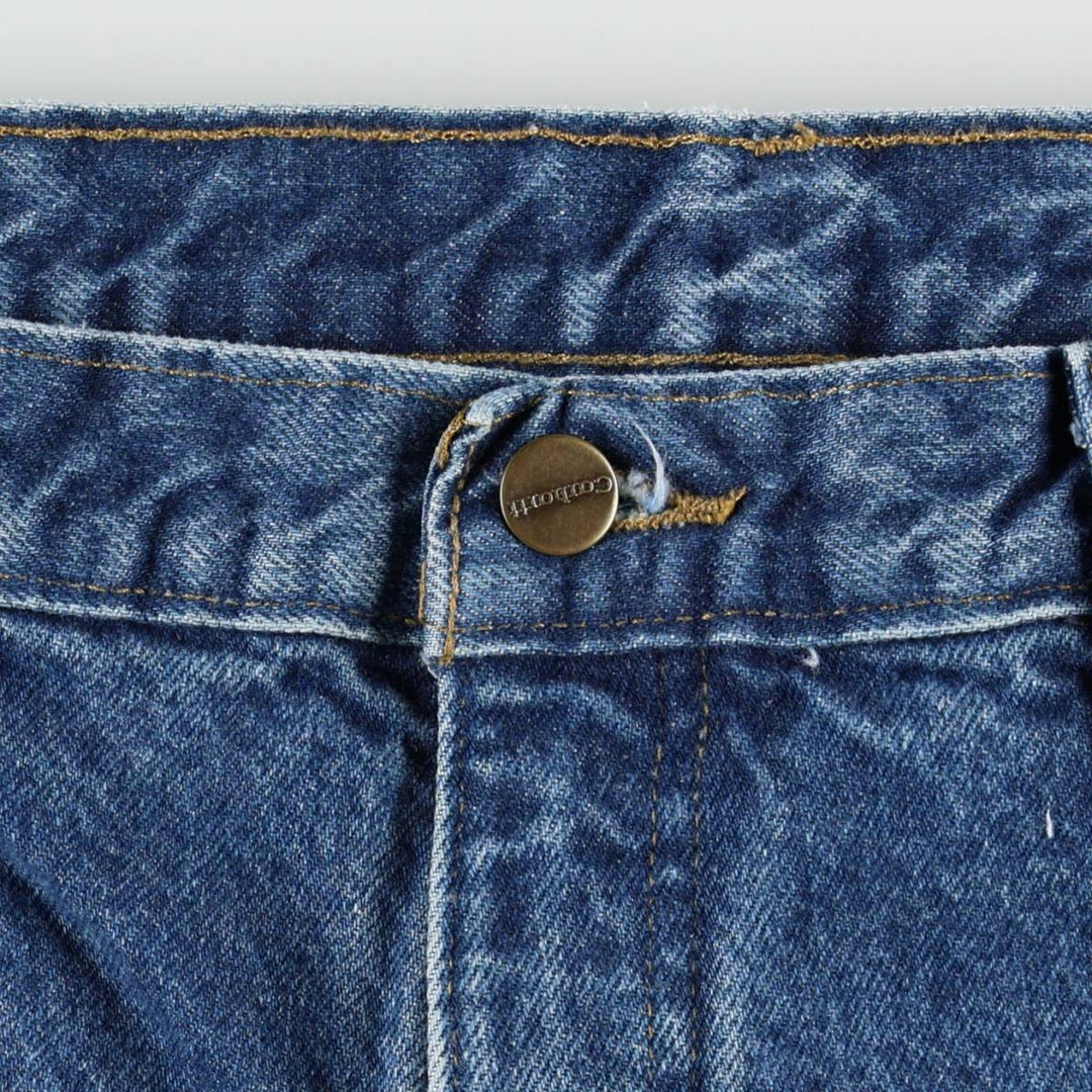 2000'S Carhartt Relaxed Fit Double Face Tapered Denim Pants, Men's W37 (approx.) cotton blue type Vintage Second Hand