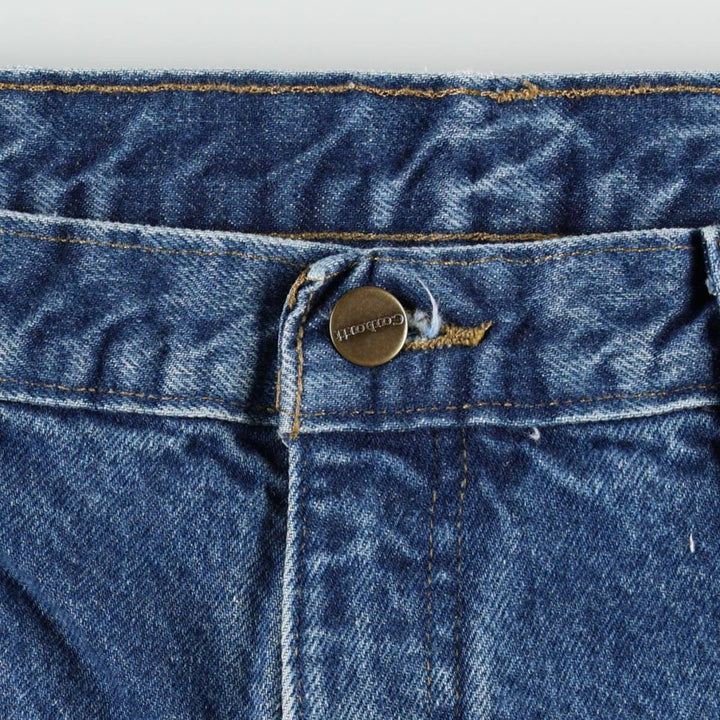 2000'S Carhartt Relaxed Fit Double Face Tapered Denim Pants, Men's W37 (approx.) cotton blue type Vintage Second Hand