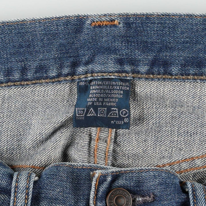 Ralph Lauren Polo Ralph Lauren Straight Denim Pants, Men's Size W33 (approx.) cotton blue type Vintage Second Hand