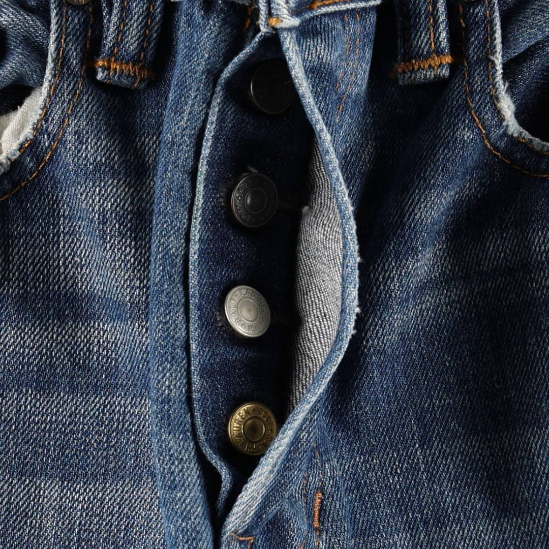 Ralph Lauren Polo Ralph Lauren Straight Denim Pants, Men's Size W33 (approx.) cotton blue type Vintage Second Hand