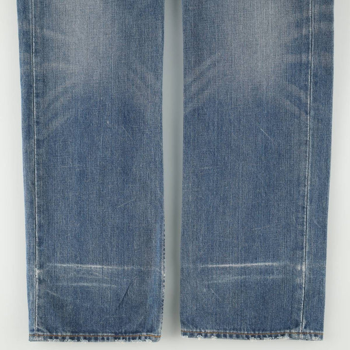 Ralph Lauren Polo Ralph Lauren Straight Denim Pants, Men's Size W33 (approx.) cotton blue type Vintage Second Hand