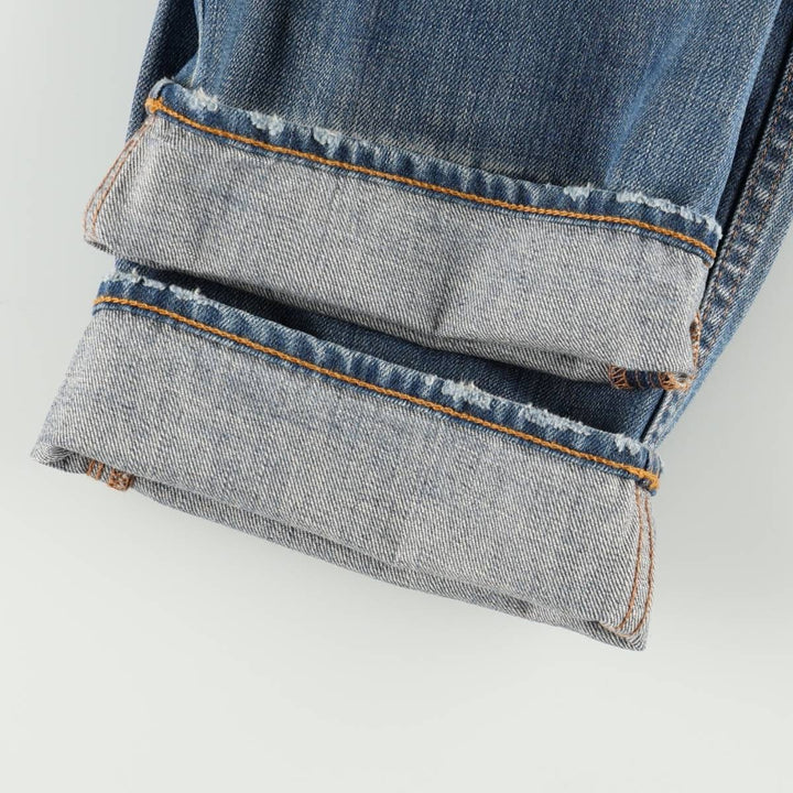 Ralph Lauren Polo Ralph Lauren Straight Denim Pants, Men's Size W33 (approx.) cotton blue type Vintage Second Hand
