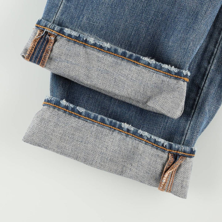 Ralph Lauren Polo Ralph Lauren Straight Denim Pants, Men's Size W33 (approx.) cotton blue type Vintage Second Hand