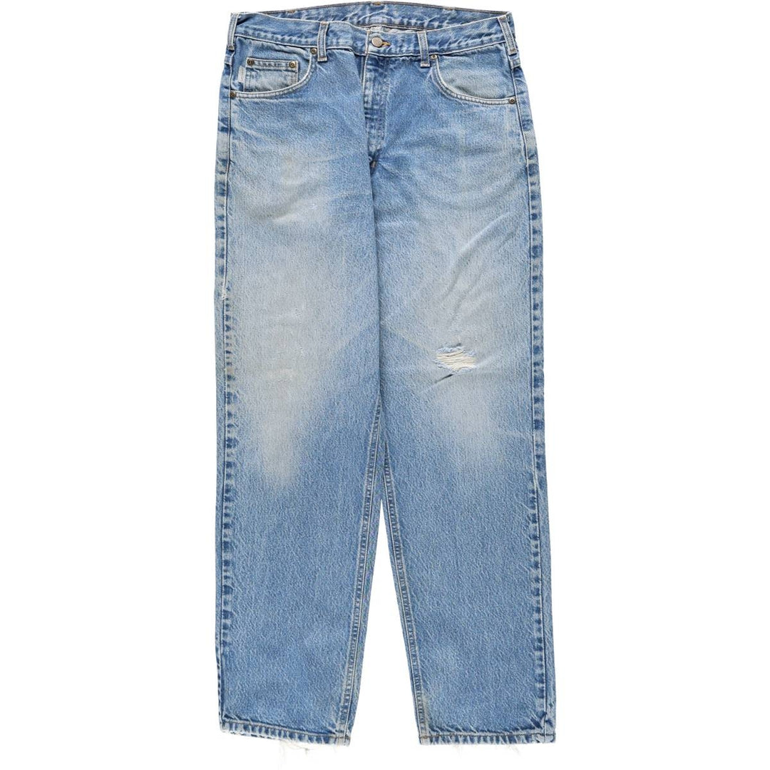 Carhartt Relaxed Fit Tapered Denim Pants for Men, W35 cotton blue type Vintage Second Hand
