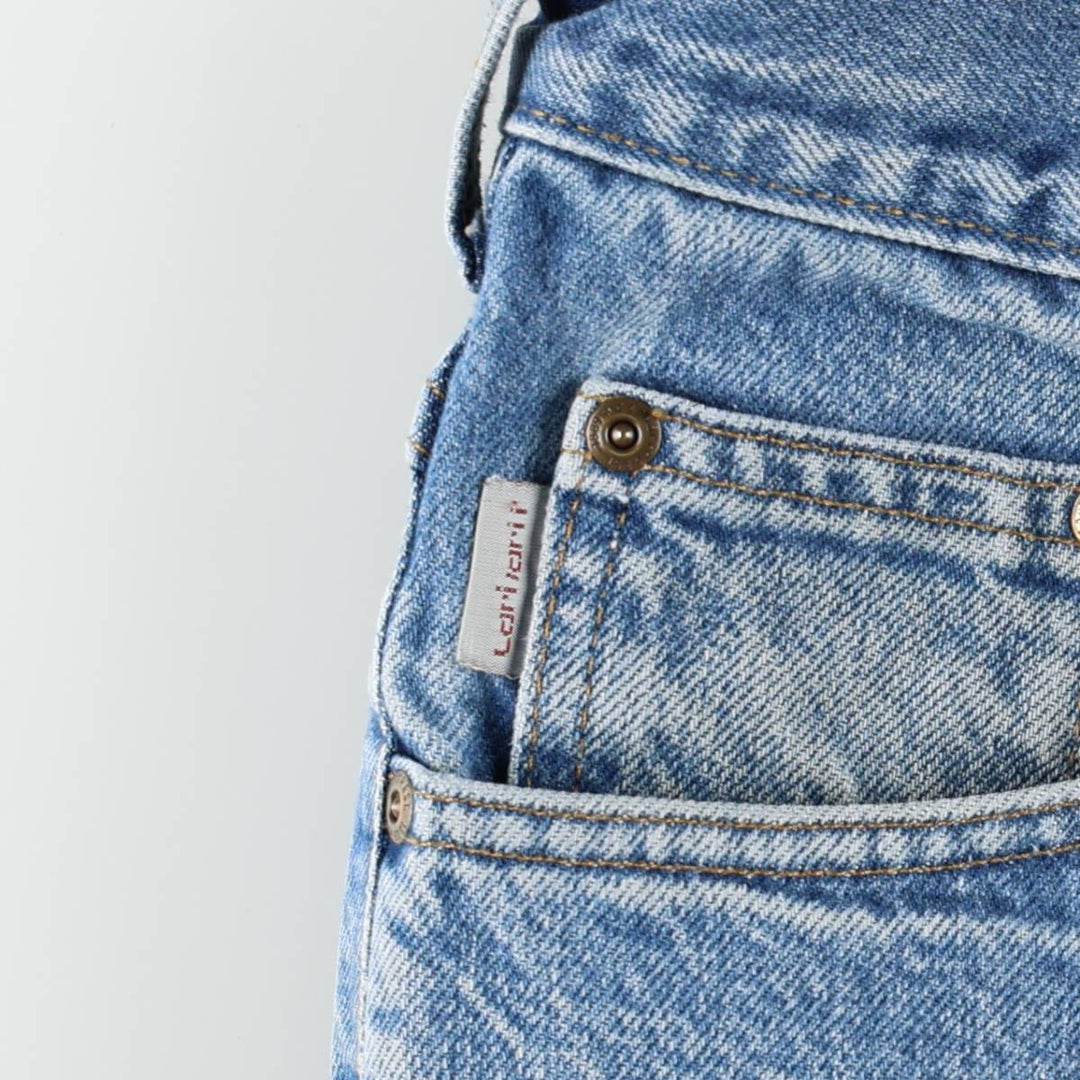 Carhartt Relaxed Fit Tapered Denim Pants for Men, W35 cotton blue type Vintage Second Hand
