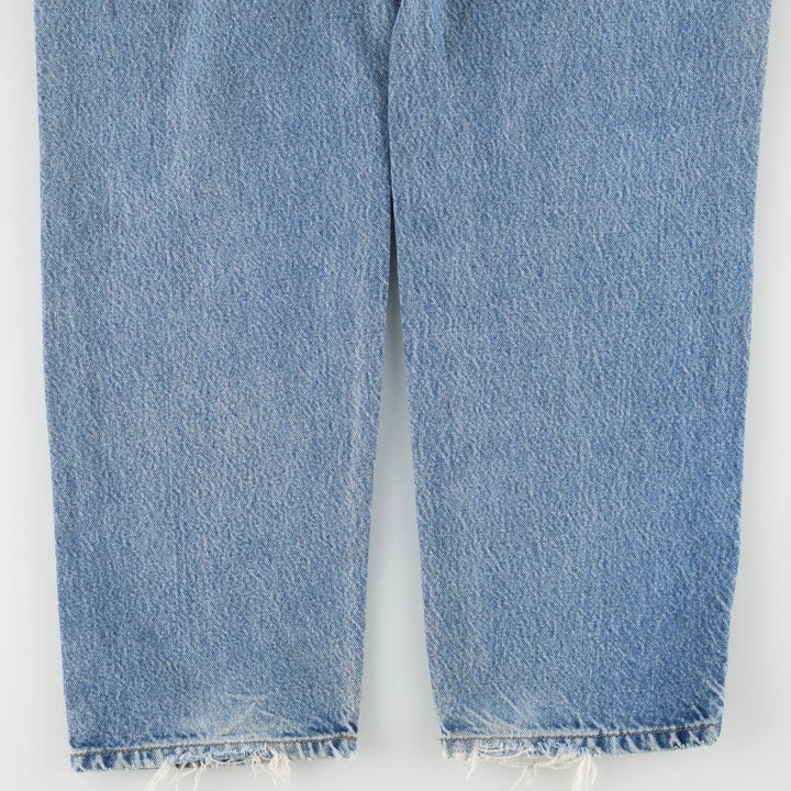 Carhartt Relaxed Fit Tapered Denim Pants for Men, W35 cotton blue type Vintage Second Hand