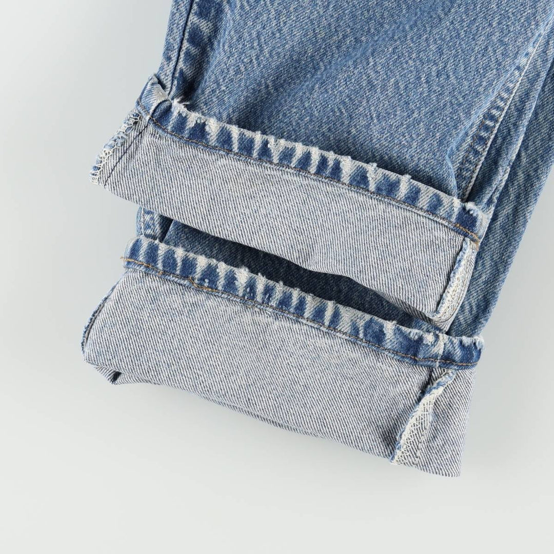 Carhartt Relaxed Fit Tapered Denim Pants for Men, W35 cotton blue type Vintage Second Hand