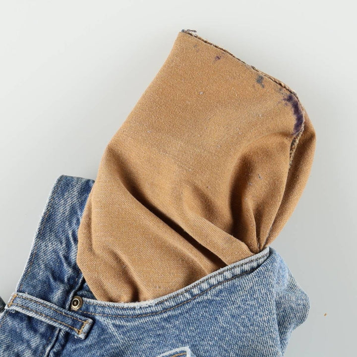 Carhartt Relaxed Fit Tapered Denim Pants for Men, W35 cotton blue type Vintage Second Hand