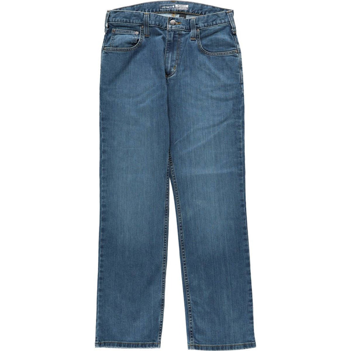 Carhartt Relaxed Fit Straight Denim Pants for Men, W31 equivalent cotton blue type Vintage Second Hand