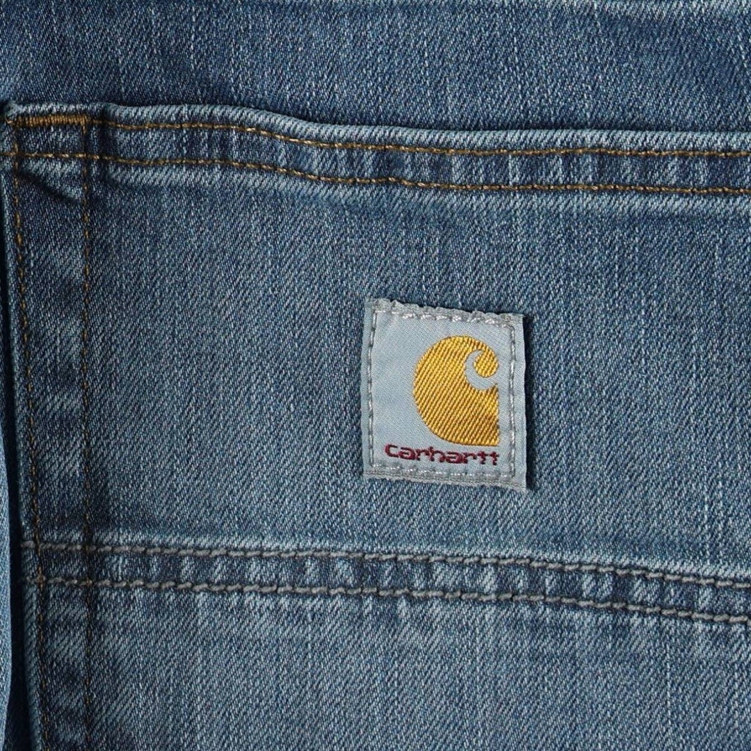 Carhartt Relaxed Fit Straight Denim Pants for Men, W31 equivalent cotton blue type Vintage Second Hand