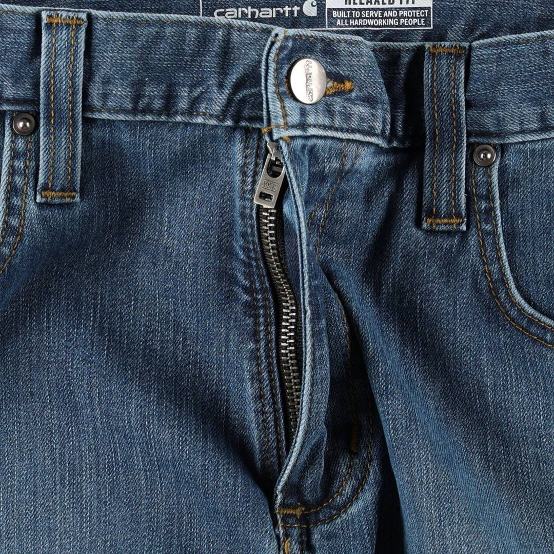 Carhartt Relaxed Fit Straight Denim Pants for Men, W31 equivalent cotton blue type Vintage Second Hand