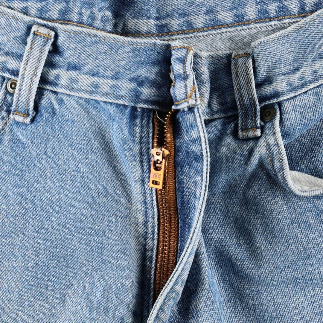 2000'S Carhartt Dungaree Fit Tapered Denim Pants, Men's W35 (approx.) cotton blue type Vintage Second Hand