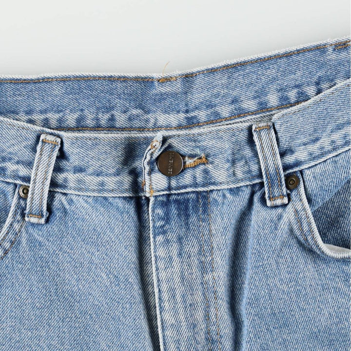 2000'S Carhartt Dungaree Fit Tapered Denim Pants, Men's W35 (approx.) cotton blue type Vintage Second Hand