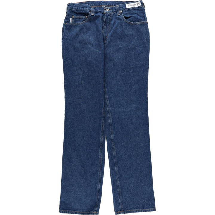 Carhartt Relaxed Fit Straight Denim Pants, Men's, Size 35 cotton blue type Vintage Second Hand