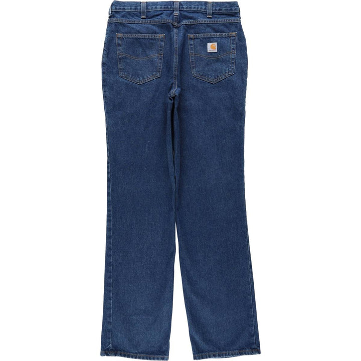 Carhartt Relaxed Fit Straight Denim Pants, Men's, Size 35 cotton blue type Vintage Second Hand