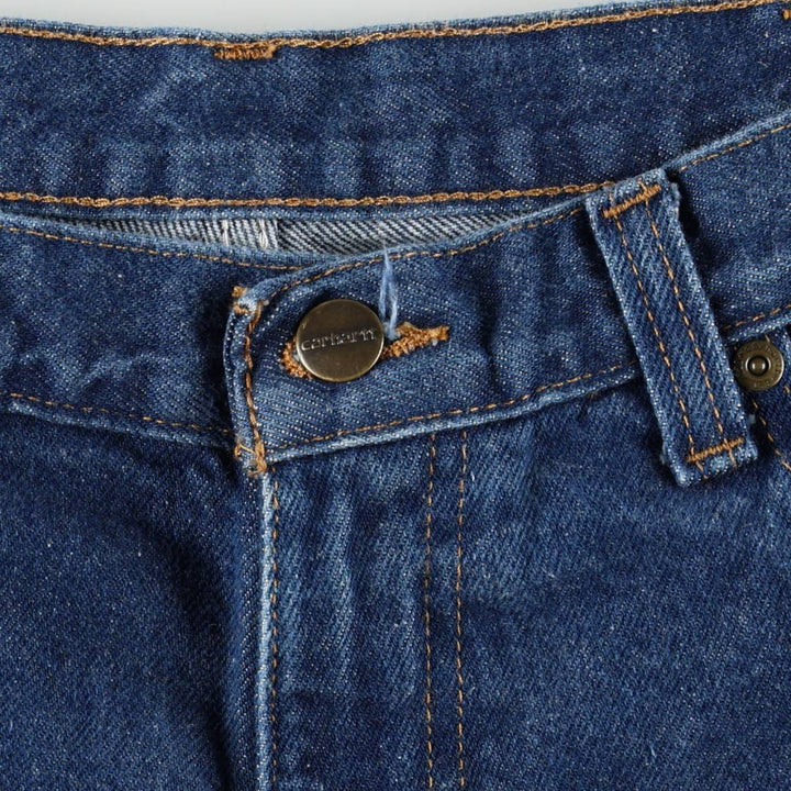 Carhartt Relaxed Fit Straight Denim Pants, Men's, Size 35 cotton blue type Vintage Second Hand