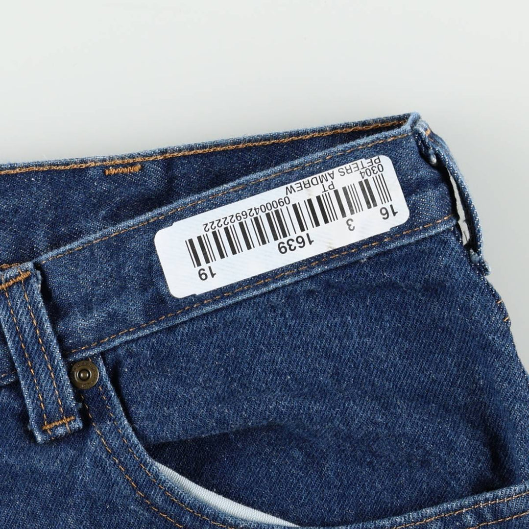 Carhartt Relaxed Fit Straight Denim Pants, Men's, Size 35 cotton blue type Vintage Second Hand