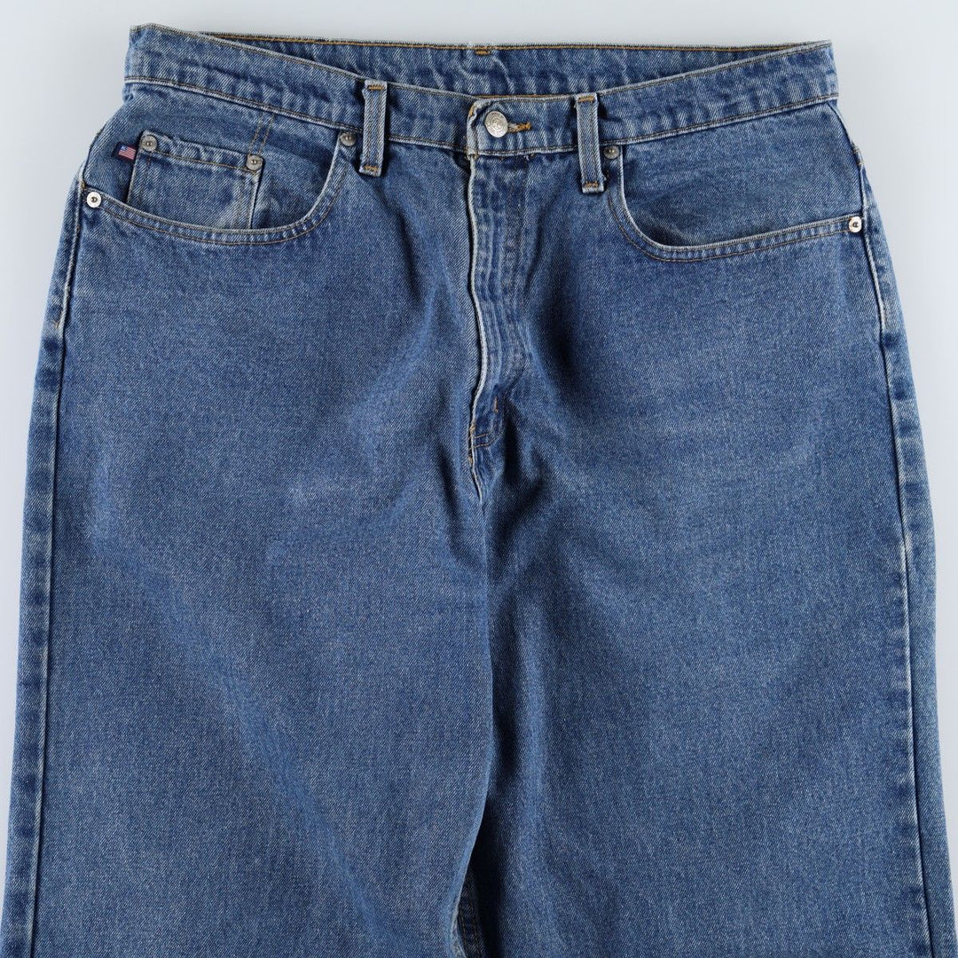 2000'S Ralph Lauren Polo Jeans Company Men's Straight Denim Pants, Size W35 cotton blue type Vintage Second Hand