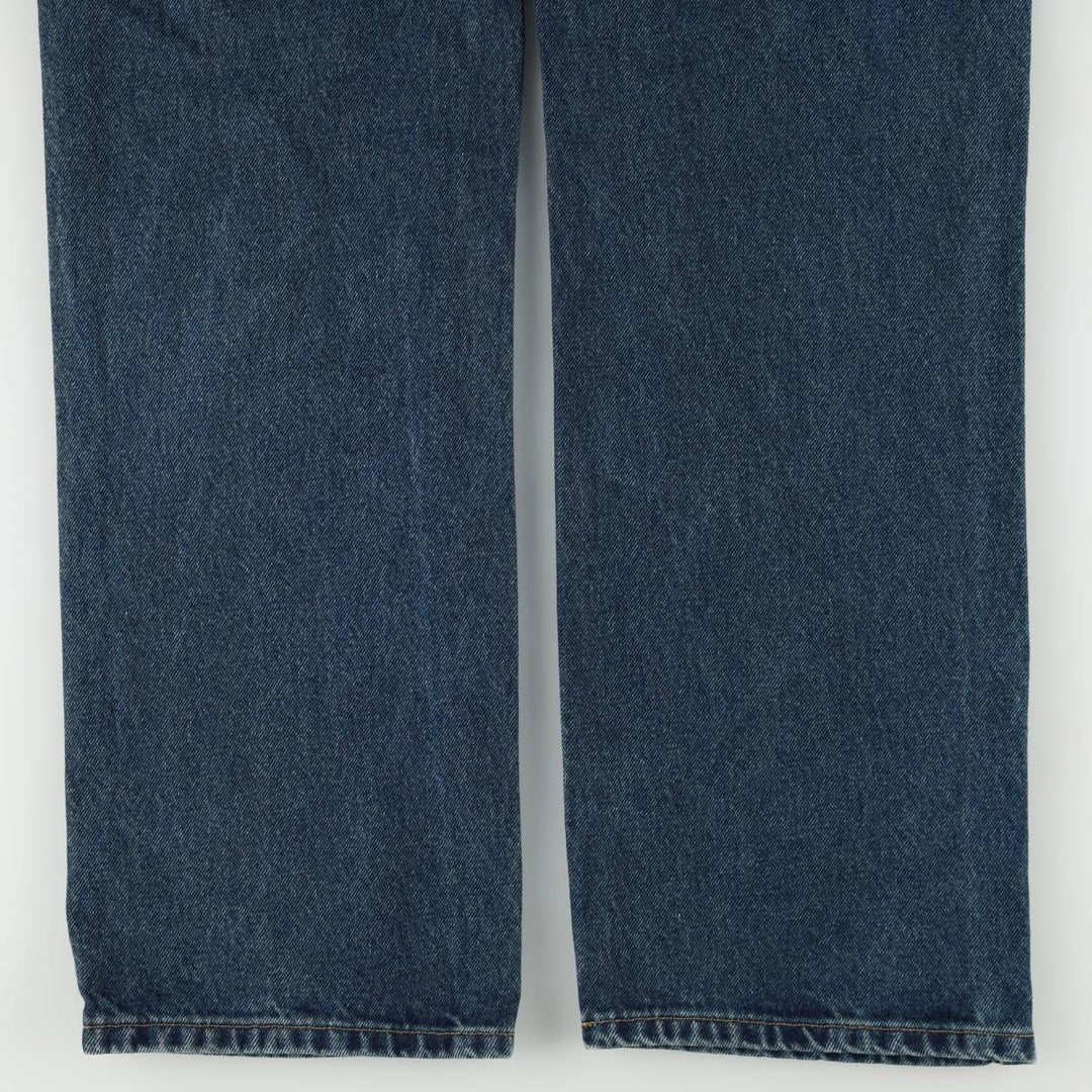 Carhartt Straight Denim Pants for Men, W32 equivalent cotton blue type Vintage Second Hand