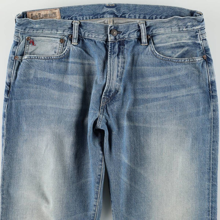 Ralph Lauren Polo Ralph Lauren Straight Denim Pants, Men's Size W36 (approx.) cotton blue type Vintage Second Hand