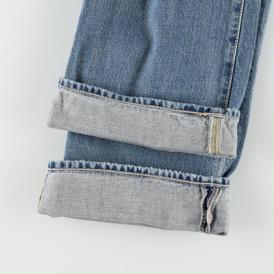 Ralph Lauren Polo Ralph Lauren Straight Denim Pants, Men's Size W36 (approx.) cotton blue type Vintage Second Hand