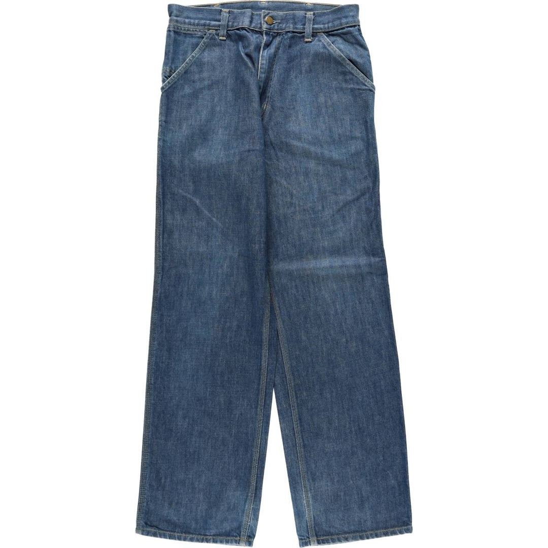 Carhartt SIMPLE PANT Straight Denim Pants, Men's W31 (approx.) cotton blue type Vintage Second Hand