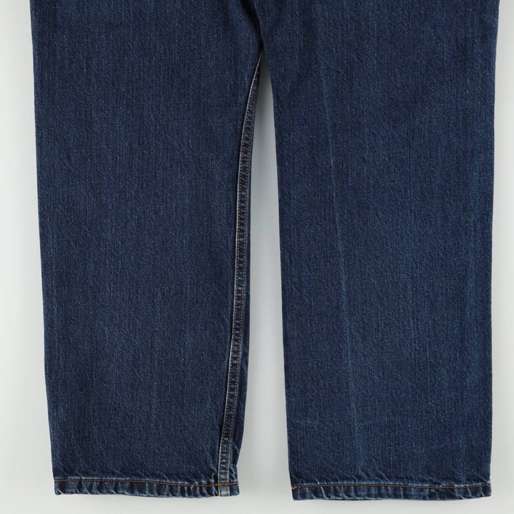Carhartt Relaxed Fit Tapered Denim Pants for Men, W34 equivalent cotton blue type Vintage Second Hand