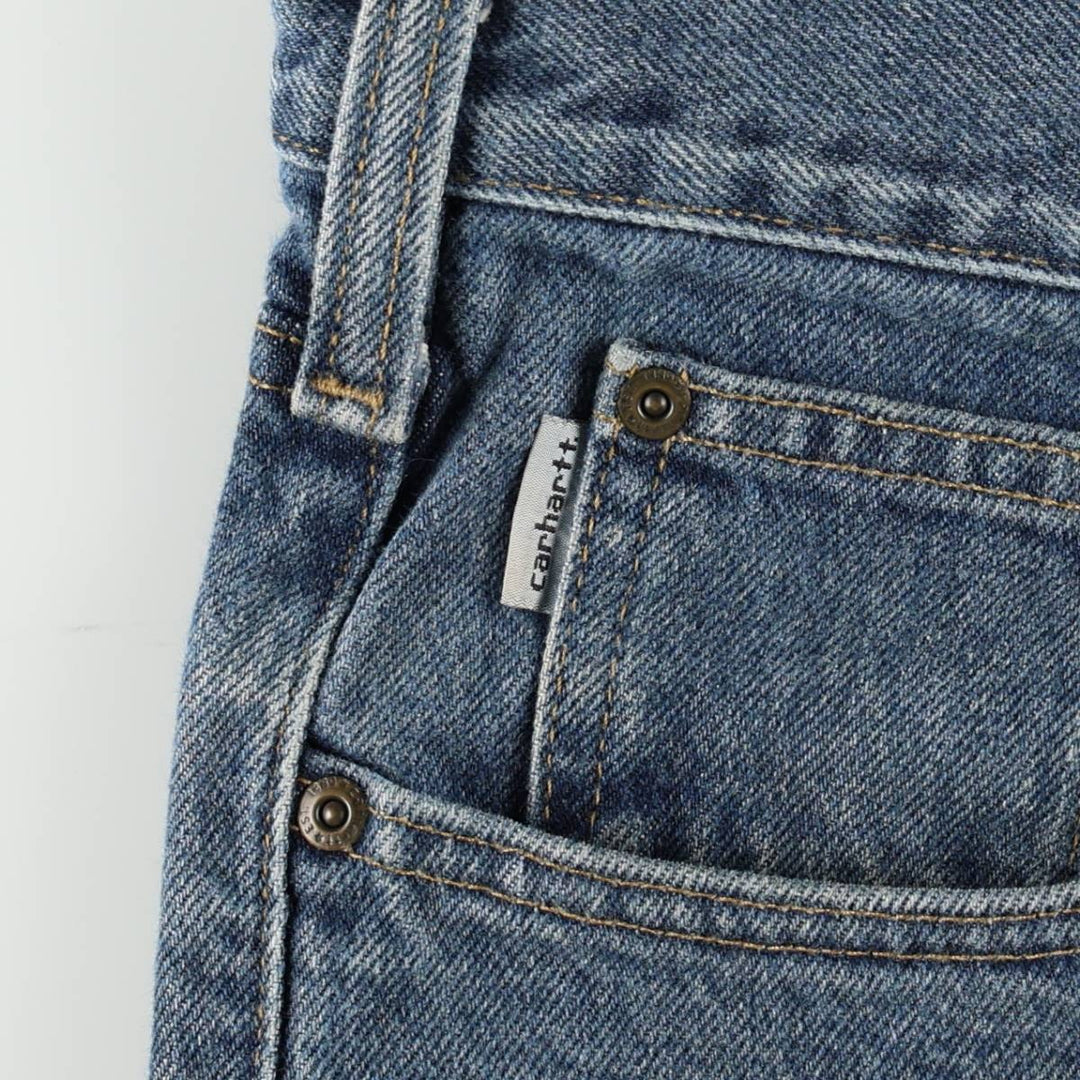 Carhartt Traditional FIT Straight Denim Pants, Men's, W36 equivalent cotton blue type Vintage Second Hand