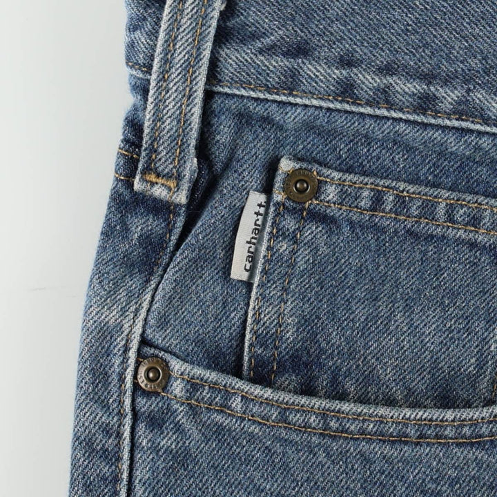 Carhartt Traditional FIT Straight Denim Pants, Men's, W36 equivalent cotton blue type Vintage Second Hand