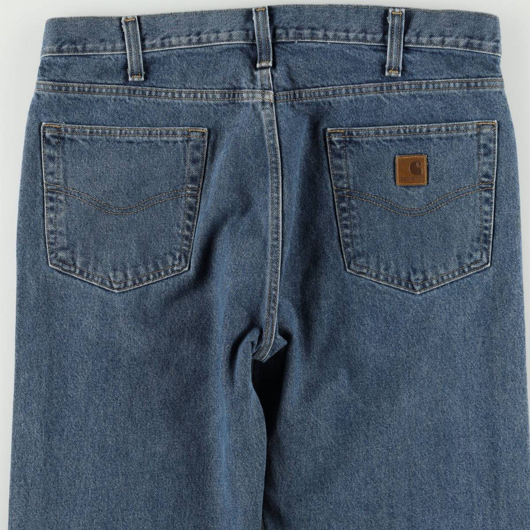 Carhartt Traditional FIT Straight Denim Pants, Men's, W36 equivalent cotton blue type Vintage Second Hand
