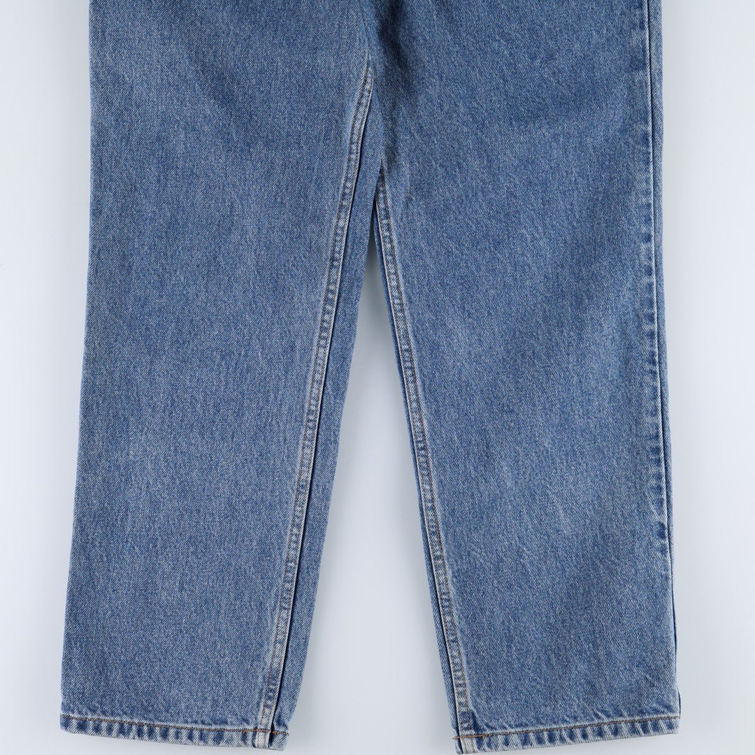 90s-00'S Calvin Klein JEANS Tapered Denim Pants Men's W31 (approx.) cotton blue type Vintage Second Hand