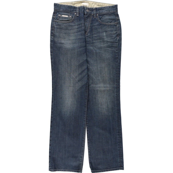 1990'S Calvin Klein Jeans Straight Denim Pants, Men's Size W33 (approx.), Vintage unclear blue type Vintage Second Hand