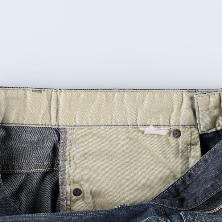 1990'S Calvin Klein Jeans Straight Denim Pants, Men's Size W33 (approx.), Vintage unclear blue type Vintage Second Hand