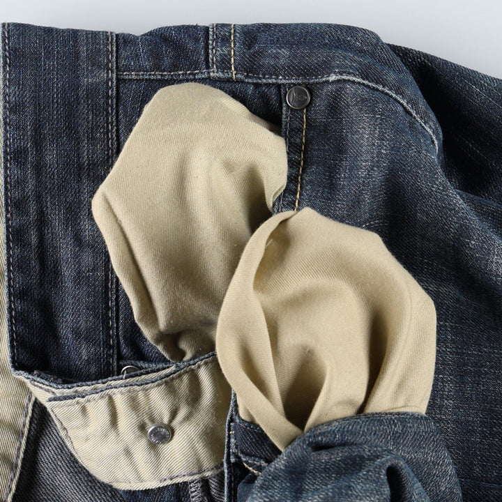 1990'S Calvin Klein Jeans Straight Denim Pants, Men's Size W33 (approx.), Vintage unclear blue type Vintage Second Hand