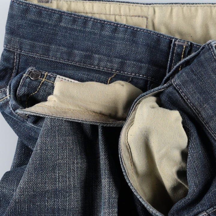 1990'S Calvin Klein Jeans Straight Denim Pants, Men's Size W33 (approx.), Vintage unclear blue type Vintage Second Hand