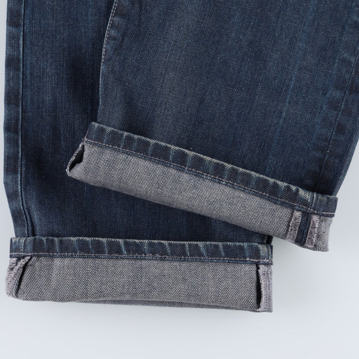 1990'S Calvin Klein Jeans Straight Denim Pants, Men's Size W33 (approx.), Vintage unclear blue type Vintage Second Hand