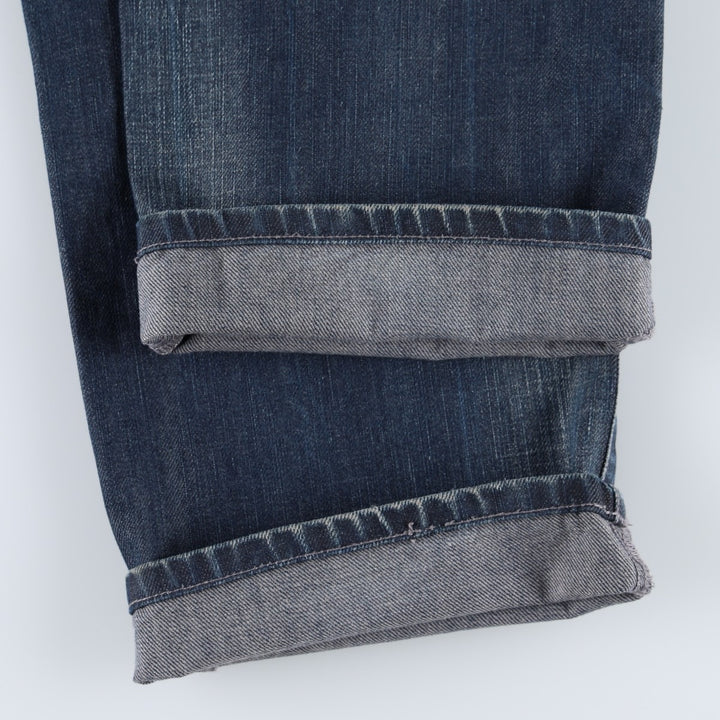1990'S Calvin Klein Jeans Straight Denim Pants, Men's Size W33 (approx.), Vintage unclear blue type Vintage Second Hand