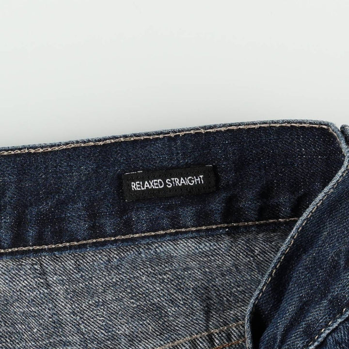 2000'S Calvin Klein Jeans Relaxed Straight Straight Denim Pants, Men's W34 (approx.) cotton blue type Vintage Second Hand