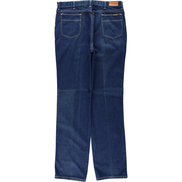 80s-90'S Wrangler Regular Fit Tapered Denim Pants, Men's Size W35 (approx.), Vintage unclear blue type Vintage Second Hand