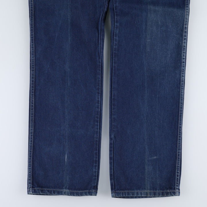 80s-90'S Wrangler Regular Fit Tapered Denim Pants, Men's Size W35 (approx.), Vintage unclear blue type Vintage Second Hand