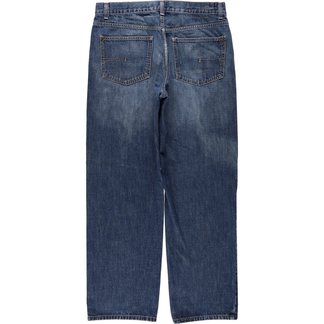 Calvin Klein straight-leg denim jeans for men, size W35 (approx.) cotton blue type Vintage Second Hand