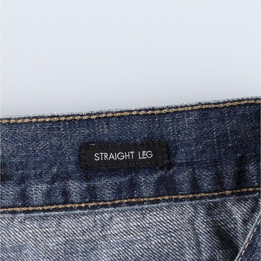 Calvin Klein straight-leg denim jeans for men, size W35 (approx.) cotton blue type Vintage Second Hand