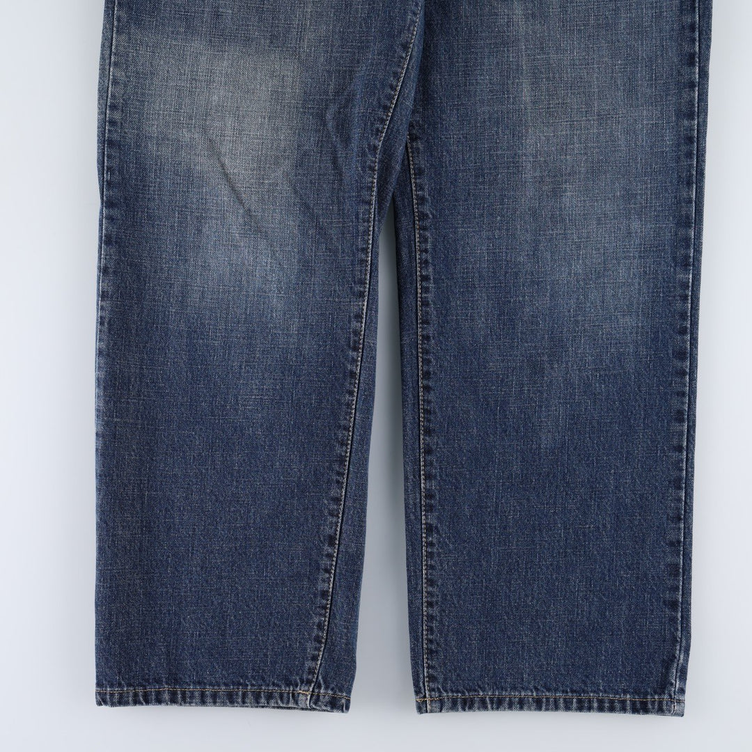 Calvin Klein straight-leg denim jeans for men, size W35 (approx.) cotton blue type Vintage Second Hand