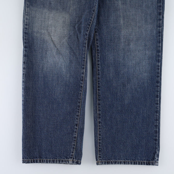 Calvin Klein straight-leg denim jeans for men, size W35 (approx.) cotton blue type Vintage Second Hand