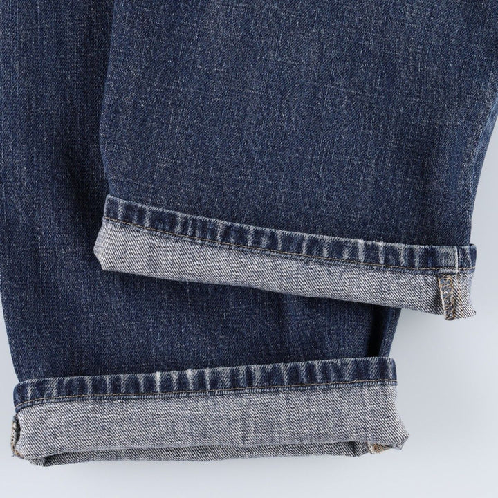 Calvin Klein straight-leg denim jeans for men, size W35 (approx.) cotton blue type Vintage Second Hand