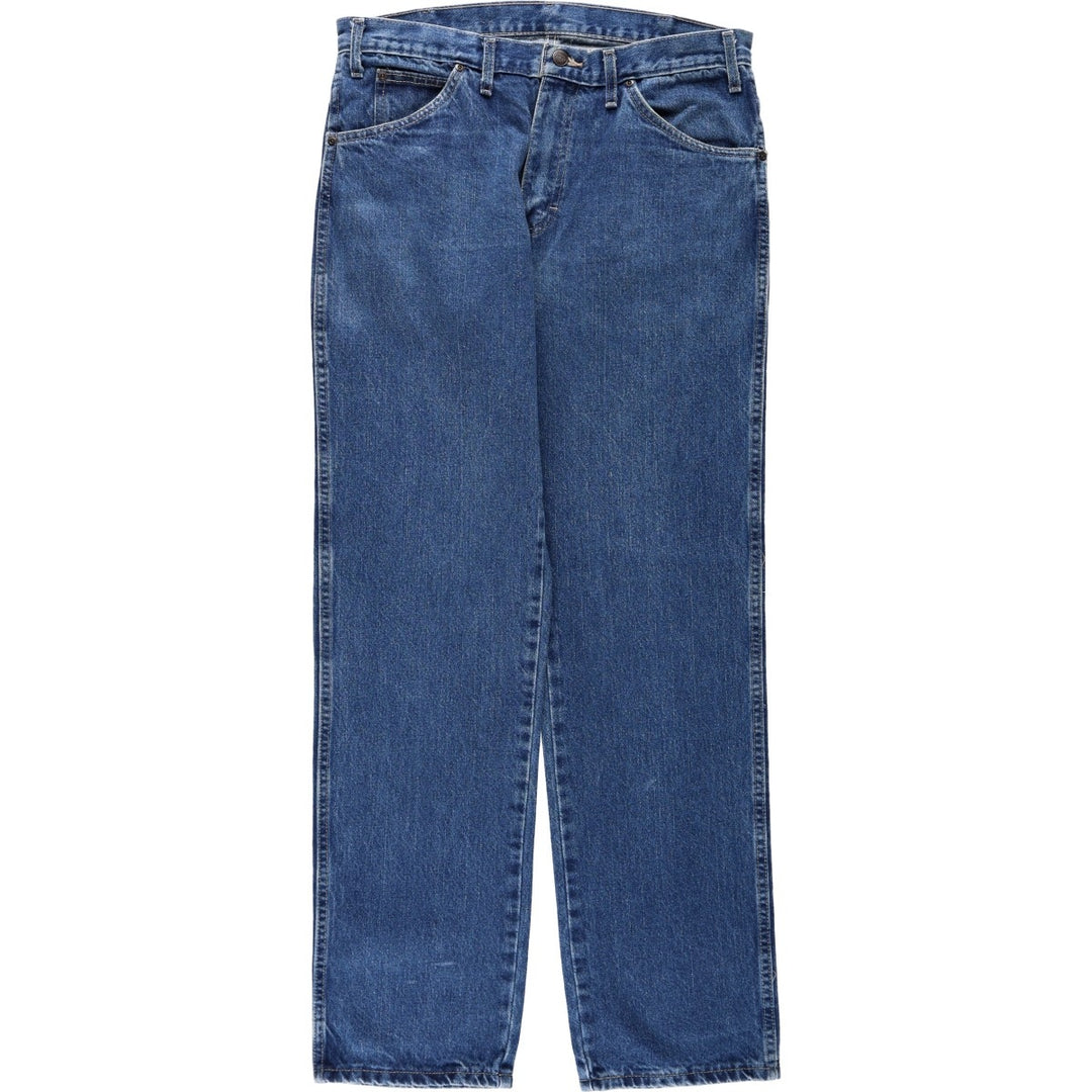 Dickies tapered denim pants for men, equivalent to W34 cotton blue type Vintage Second Hand