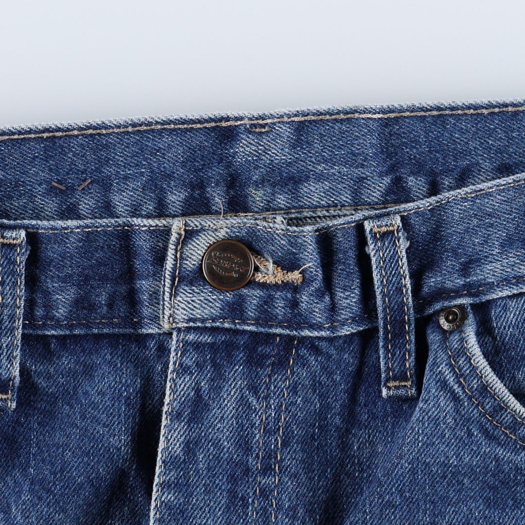Dickies tapered denim pants for men, equivalent to W34 cotton blue type Vintage Second Hand