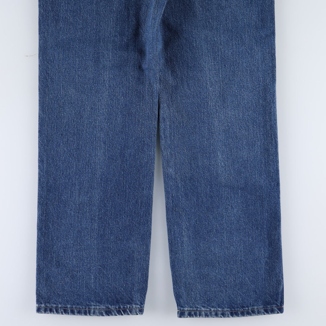 Dickies tapered denim pants for men, equivalent to W34 cotton blue type Vintage Second Hand