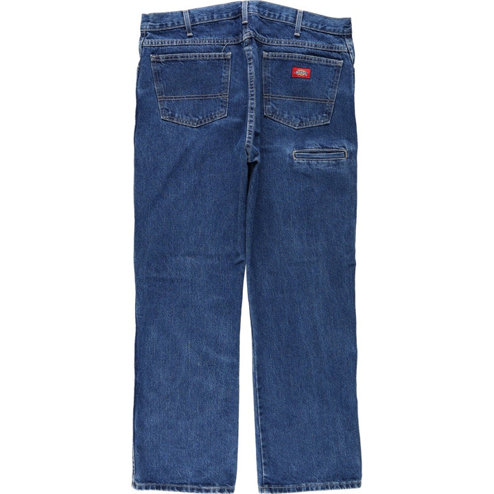 Dickies Regular Straight Denim Pants, Men's Size W38 (approx.) cotton blue type Vintage Second Hand