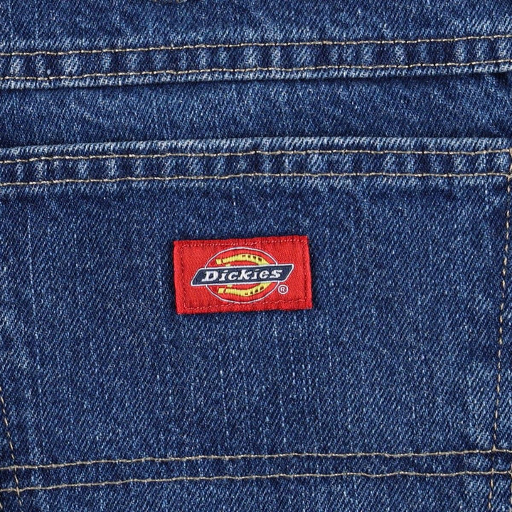 Dickies Regular Straight Denim Pants, Men's Size W38 (approx.) cotton blue type Vintage Second Hand